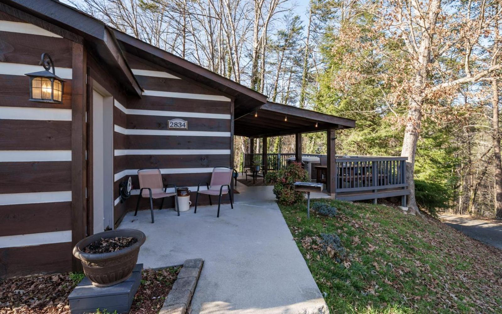 Wooded Bliss Hot Tub Single Level Cabin With No Steps Rocking Chairs And Wooded Views Pigeon Forge Buitenkant foto